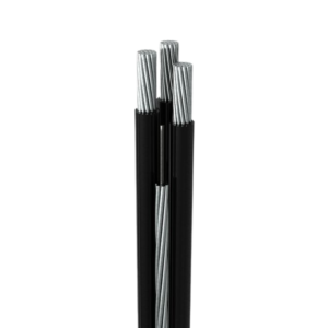 Cable para Acometida Aérea 2 x 1/0 + 1 x 2 de Aluminio EP Tipo PSD con Neutro Mensajero ACSR 600 V
